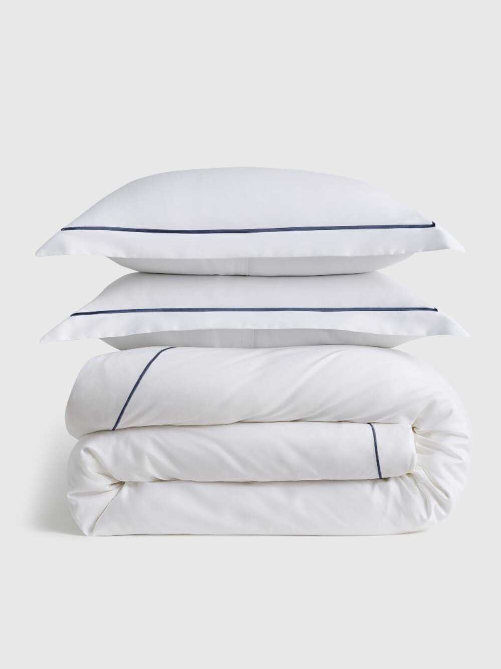 Quince Giza Cotton Sateen Duvet Cover Set